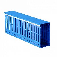 Короб перфорированный, синий RL6 120x80 (упак. 12м) |  код. 01259RL | DKC